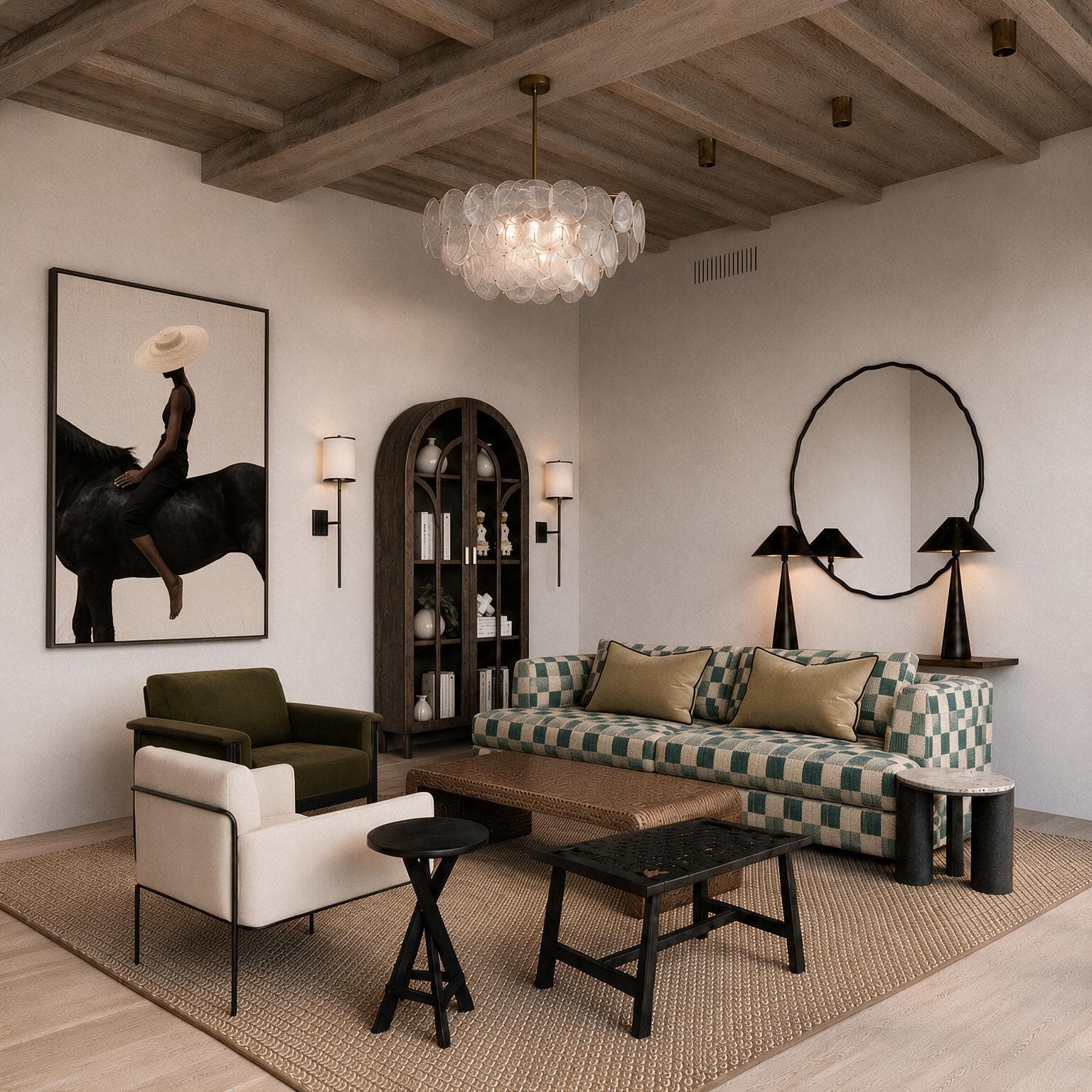 Alder House living area interior